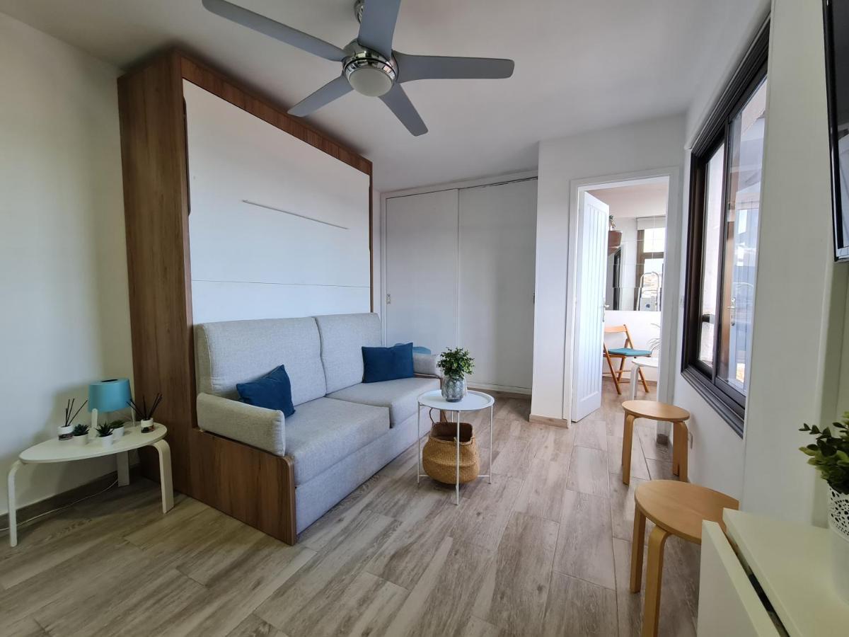 Acogedor Estudio En Candelaria En Primera Linea De Mar Eksteriør billede