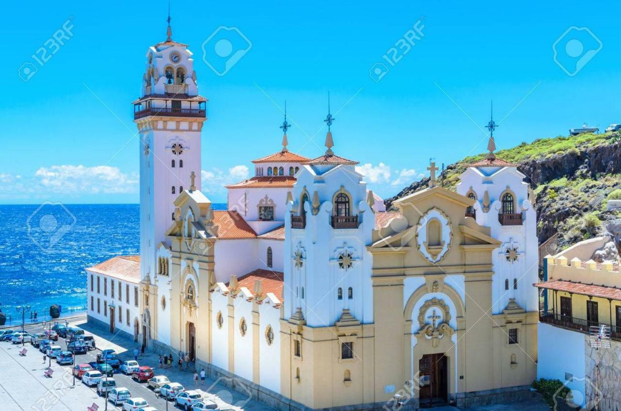 Acogedor Estudio En Candelaria En Primera Linea De Mar Eksteriør billede