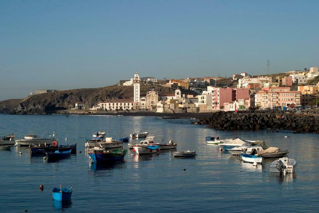 Acogedor Estudio En Candelaria En Primera Linea De Mar Eksteriør billede